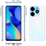 Smartphone TECNO SPARK 10 PRO / 6.8" / MediaTek Helio G88 / Almacenamiento 256GB / RAM 8GB / Cámara 50MP/32MP / Android 13 / Blanco - Image 3