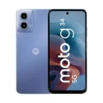 Smartphone MOTOROLA G34 5G / 6.5" / Snapdragon 695 5G / Almacenamiento 256GB / RAM 8GB / Cámara 50MP+2MP/16MP / Android 14 / Azul