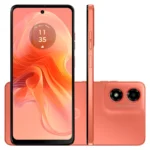 Smartphone MOTOROLA G04 / 6.6" / Unisoc T606 / Almacenamiento 128GB / RAM 4GB / Cámara 16MP/5MP / Android 14 / Naranja