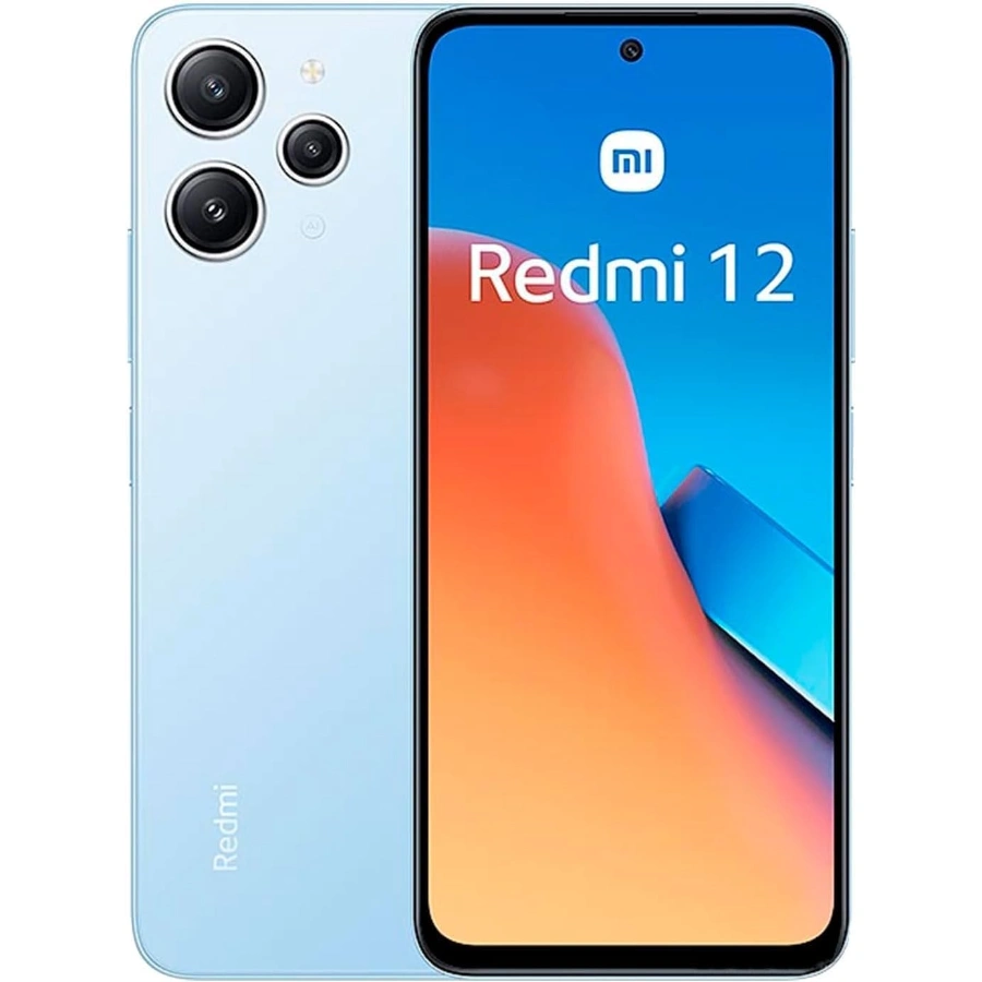 Smartphone XIAOMI REDMI 12 6.67 MediaTek Helio G88 Almacenamiento 12896 Smartphone XIAOMI REDMI 12 / 6.67" / MediaTek Helio G88 / Almacenamiento 128GB / RAM 4GB / Cámara 50MP+2MP/8MP / Android 13 / Azul - Imagen 1