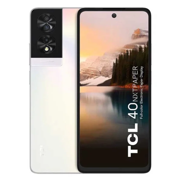 Smartphone TCL 40NXTPAPER / 6.78" / MediaTek Helio G88 / Almacenamiento 256GB / RAM 8GB / Cámara 50MP+5MP+2MP/32MP / Android 13 / Dual SIM / Perla - Image 1