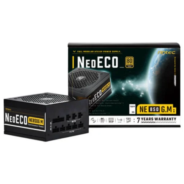 Fuente De Poder ANTEC NEOECO NE850G M / 850W / 80 PLUS Gold / PCI-E 5.0 / ATX / SATA / Molex / Full Modular / Negro - Image 7
