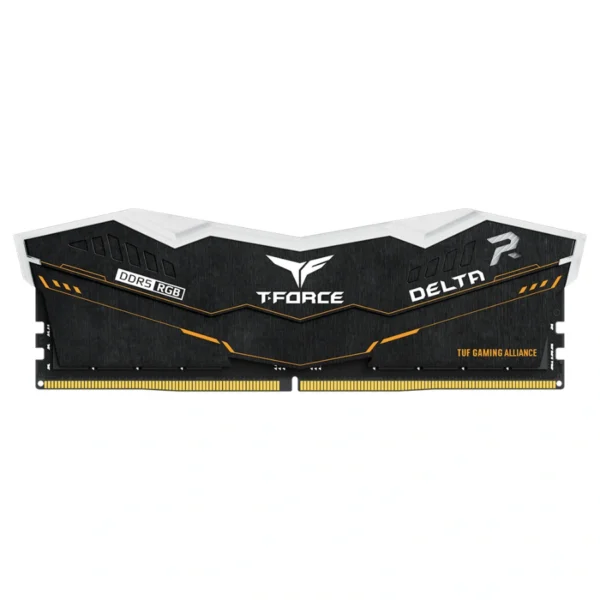 Kit De Memoria RAM TEAMGROUP T-FORCE DELTA TUF Gaming Alliance RGB / 32GB (2x16GB) / DDR5 6400MHz / CL40 / 1.35V / Negro - Image 5