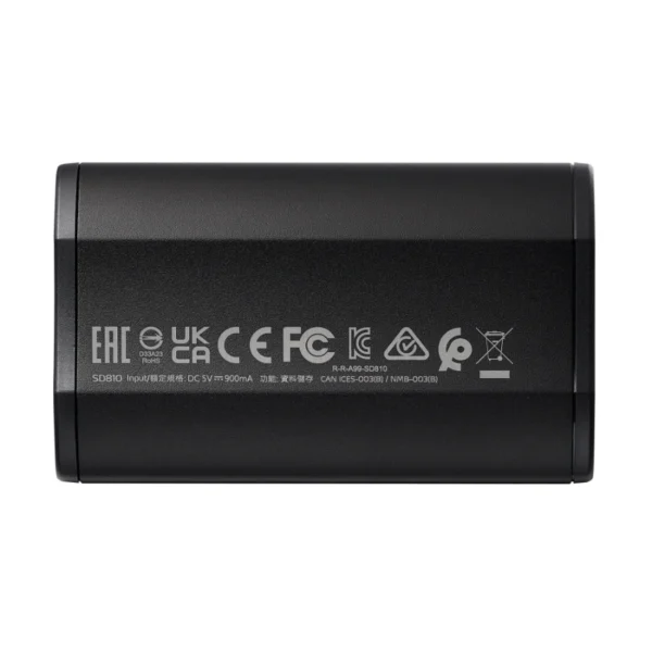 Unidad De Estado Sólido Externo SSD ADATA SD810 / 2TB / Lectura 2000 Mb/S, Escritura 2000 Mb/S / USB Tipo C, 3.2 Gen 2 X2 / Negro - Image 4