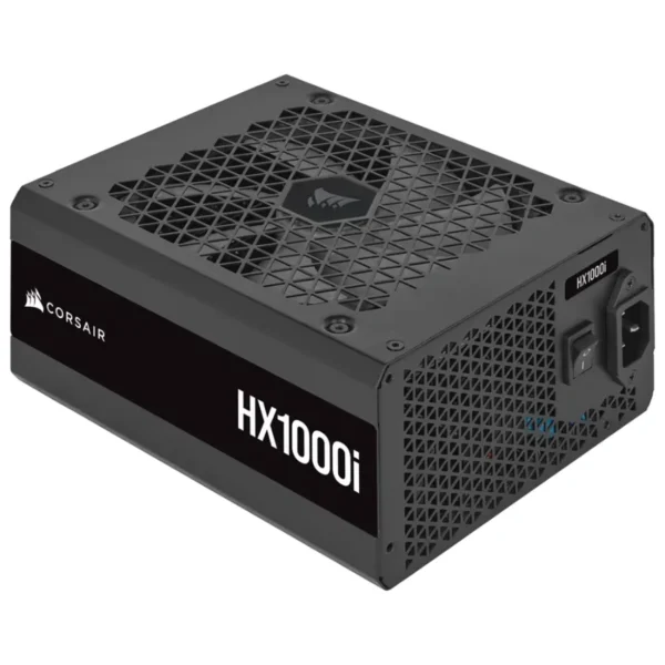 Fuente De Poder CORSAIR HX1000i / 1000W / 80 Plus Platinum / Full Modular / 24 Pin / Cpu 4+4 / Pci-E 6+2 / Sata / Pata / Negro - Image 1