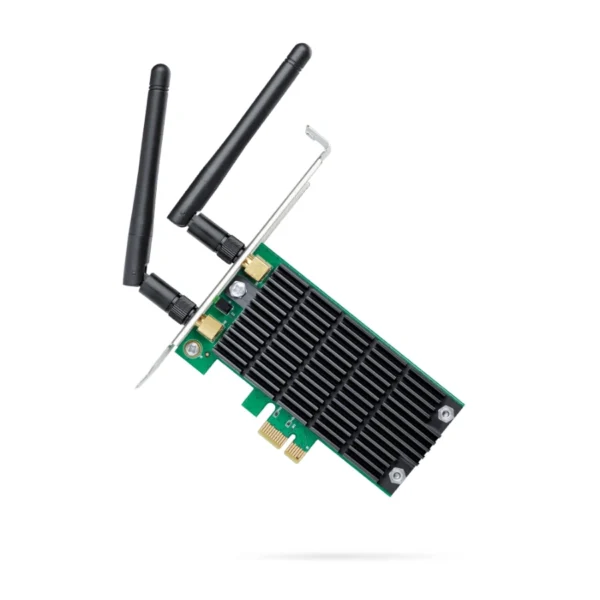 Tarjeta De Red TP-LINK ARCHER T4E / Pci Express / Inalámbrica / Doble Banda 5ghz – 2.4ghz / Ac1200 / 2 Antenas Desmontables De Doble Banda / Negro - Image 1