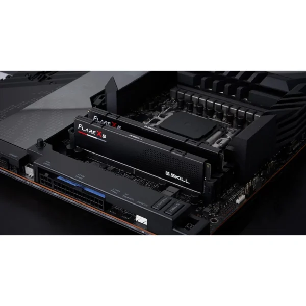 Kit De Memoria RAM G.SKILL FLARE X5 / 32GB (2x16GB) / DDR5 6000MHz* OC / CL32 / 1.35V / AMD EXPO / Negro - Image 4