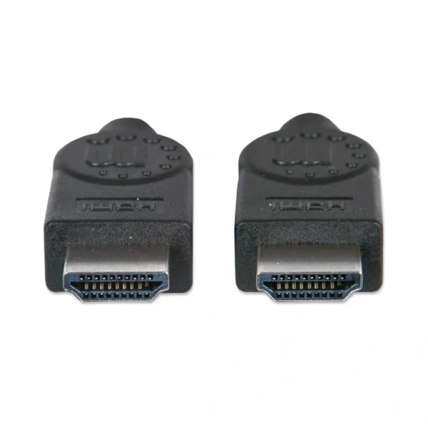 Cable HDMI MANHATTAN 323246 / De Alta Velocidad / Ancho De Banda 10.2Gbps / Macho A Macho / Blindado / 10M / Color Negro - Image 3