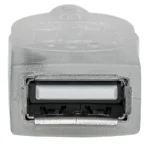 Cable De Extensión USB MANHATTAN 336314 / Versión 2.0 / Macho A Hembra / 480Mbps / 1.8Mts / Color Plateado Translúcido - Image 5