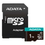 Memoria Micro SDXC ADATA Premier Pro / 1TB / Lectura 100MB/S / Clase 10, UHS-I U3, V30, A2 / Con Adaptador - Image 2