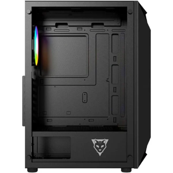 Gabinete Gamer OCELOT POLYGON-E5 / ATX / Cristal Templado / 4 Ventiladores Incluidos RGB / USB 2.0, USB 3.0 / Color Negro - Image 4