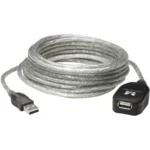 Cable Extensión Activa USB de Alta Velocidad 2.0 / Encadenable  / A Macho / A Hembra / 5 Metros