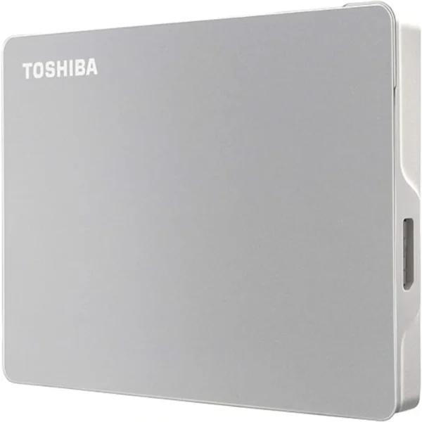 Disco Duro Externo TOSHIBA CANVIO FLEX / 2TB / 2.5" / Interfaz USB 3.0 / PC, Mac Y Tabletas / Plata - Image 2