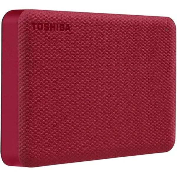 Disco Duro Externo TOSHIBA CANVIO ADVANCE / 4TB / 2.5" / Interfaz USB 3.0 / Hasta 5GB/s / Rojo - Image 2