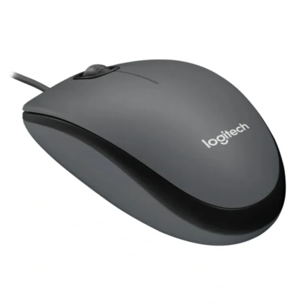 Mouse LOGITECH M100 / Alámbrico / USB / Cable 1.8m / 3 Botones / 1000 DPI / Sensor Óptico / Color Gris - Image 2