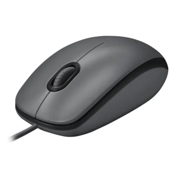 Mouse LOGITECH M100 / Alámbrico / USB / Cable 1.8m / 3 Botones / 1000 DPI / Sensor Óptico / Color Gris - Image 3