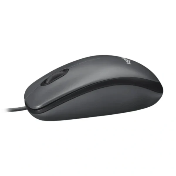 Mouse LOGITECH M100 / Alámbrico / USB / Cable 1.8m / 3 Botones / 1000 DPI / Sensor Óptico / Color Gris - Image 4