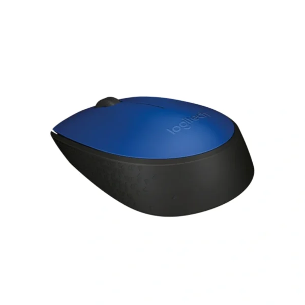 Mouse Logitech M170 BLUE-K / Óptico / Inalámbrico / Mini Receptor USB / 2 Botones+Scroll / 1000 DPI / Compatible Con Mac Y Chrome / Color Azul - Image 3