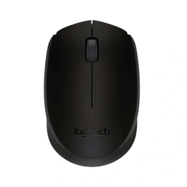 Mouse LOGITECH M170 / Inalámbrico / Receptor USB / 3 Botones / 1000 DPI / Sensor Óptico / Negro - Image 1