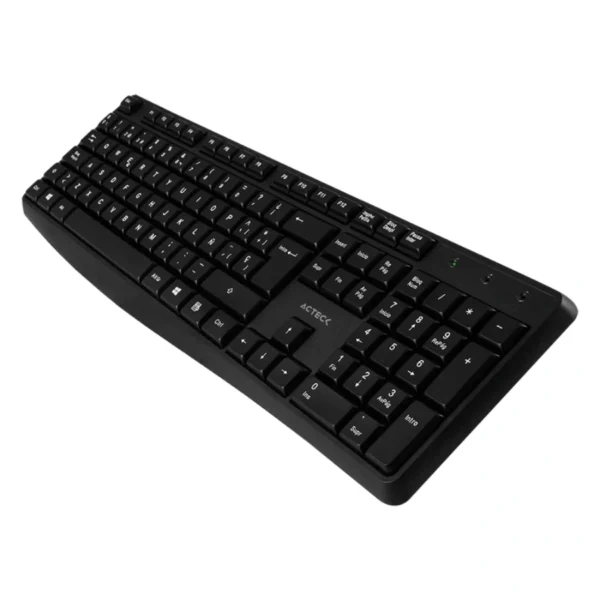 Kit De Teclado Y Mouse ACTECK CREATOR MK440 / Membrana / Inalámbrico / Receptor USB / 105 Teclas / 1000 DPI / 2 Botones+Scroll / Español / Negro - Image 3