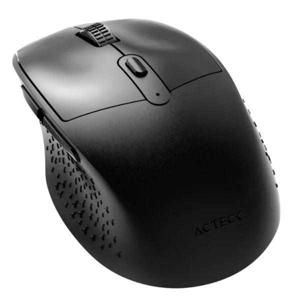 Mouse Ergonómico ACTECK OPTIMIZE ERGO MI680 / Inalámbrico / Receptor USB, Bluetooth / 1600 DPI Ajustables / 6 Botones / Click Silencioso / Sensor Óptico / Negro - Image 2