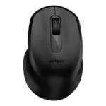 Mouse Ergonómico ACTECK OPTIMIZE ERGO MI470 / Inalámbrico / Receptor USB / 1600 DPI / 2 Botones+Scroll / Sensor Óptico / Click Silencioso / Negro