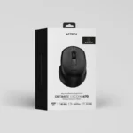 Mouse Ergonómico ACTECK OPTIMIZE ERGO MI470 / Inalámbrico / Receptor USB / 1600 DPI / 2 Botones+Scroll / Sensor Óptico / Click Silencioso / Negro - Image 4