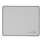 Mouse Pad Ergonómico ACTECK VIBE FLOW MT430 / Base Antiderrapante / Superficie Plana Y Suave / Acabado De Tela / Grosor De 4MM / Gris Claro