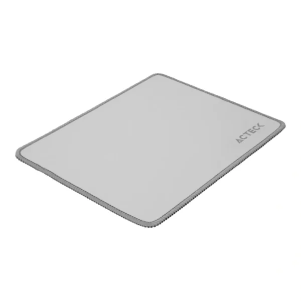 Mouse Pad Ergonómico ACTECK VIBE FLOW MT430 / Base Antiderrapante / Superficie Plana Y Suave / Acabado De Tela / Grosor De 4MM / Gris Claro - Image 2
