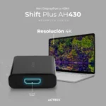 Cable Convertidor ACTECK Shift Plus AH430 / Mini DisplayPort - HDMI / 4K / 20Cm / Negro - Image 3