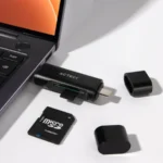Lector De Memoria Dual ACTECK DH450 / USB A - USB C / Micro SD / TF / Negro - Image 4