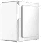 Gabinete ACTECK Performance II GI215W / Micro-ATX / Fuente Incluida 500W / Panel De Acrílico / No Incluye Ventiladores / USB 2.0 / Blanco - Image 4