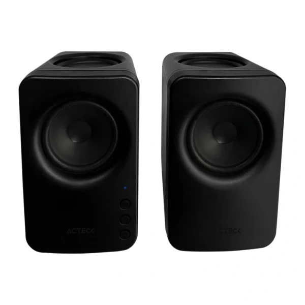 Bocinas ACTECK Dynamic Exact Mini BS475 / Inalámbricas, Alámbricas / Bluetooth, AUX / Sonido Estéreo / 10W (2x5W) / Indicador LED / Negro - Image 1