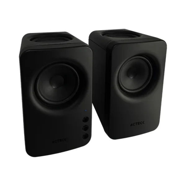 Bocinas ACTECK Dynamic Exact Mini BS475 / 10 W (5Wx2) / Inalámbricas / Bluetooth 5.0 / Aux / Estéreo 2.0 / 50 Hz - 18000 kHz / Color Negro - Image 1