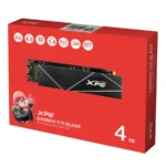 Unidad SSD M.2 NVMe XPG GAMMIX S70 Blade / 4TB / 2280 / PCIe 4.0 / Lectura 7400MB/s / Escritura 6600MB/s - Image 5
