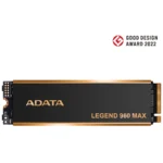 Unidad SSD M.2 NVMe ADATA LEGEND 960 MAX / 1TB / PCIe 4.0 / 2280 / Lectura 7400MB/s / Escritura 6.800MB/s