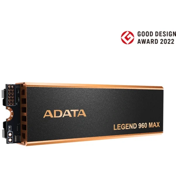 Unidad SSD M.2 NVMe ADATA LEGEND 960 MAX / 1TB / PCIe 4.0 / 2280 / Lectura 7400MB/s / Escritura 6.800MB/s - Image 2