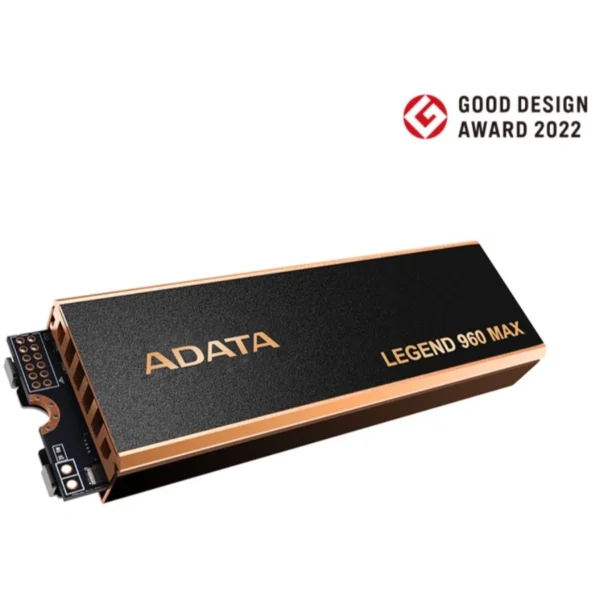 Unidad SSD M.2 NVMe ADATA LEGEND 960 MAX / 1TB / PCIe 4.0 / 2280 / Lectura 7400MB/s / Escritura 6.800MB/s - Image 3