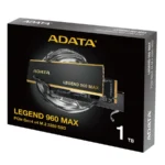 Unidad SSD M.2 NVMe ADATA LEGEND 960 MAX / 1TB / PCIe 4.0 / 2280 / Lectura 7400MB/s / Escritura 6.800MB/s - Image 6