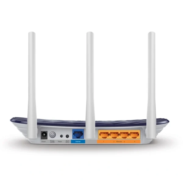 Router Inalámbrico TP-LINK ARCHER C20(W) / 300Mbps-433Mbps / 2.4GHz-5GHz / Modo Router Y Access Point / 3 Antes De Cobertura Superior / WIFI / Azul - Image 3
