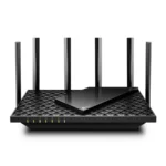 Router TP-LINK ARCHER AX73 / Ax5400 / Inalámbrico / 4804 Mbps / Doble Banda 2.4, 5 Ghz / 4 Puertos LAN / 6 Antenas / Negro