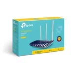 Router Inalámbrico TP-LINK ARCHER C20(W) / 300Mbps-433Mbps / 2.4GHz-5GHz / Modo Router Y Access Point / 3 Antes De Cobertura Superior / WIFI / Azul - Image 4