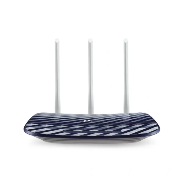 Router Inalámbrico TP-LINK ARCHER C20(W) / 300Mbps-433Mbps / 2.4GHz-5GHz / Modo Router Y Access Point / 3 Antes De Cobertura Superior / WIFI / Azul - Image 1