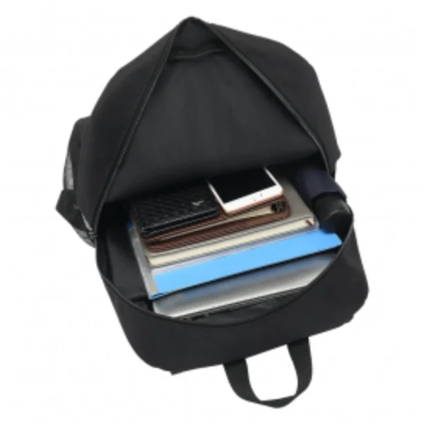 Mochila VORAGO BP-201 / 15.6" / Ligera Para Laptop / Espacios Esenciales / Negra - Image 3