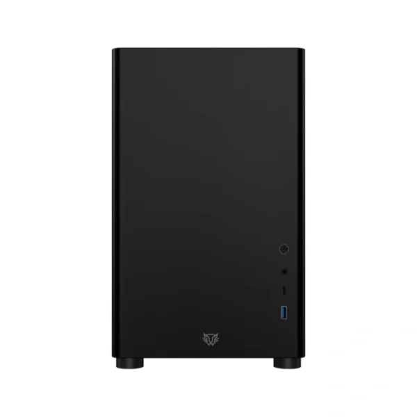 Gabinete Gamer Micro Torre Eris Jet GI985 / Micro ATX / Cristal Templado / USB 3.0, USB Tipo-C / Color Negro - Image 3
