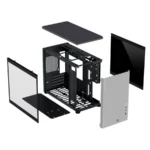 Gabinete Gamer BALAM RUSH Eris Special GI985 / Micro-ATX / Cristal Templado / Ventiladores No Incluidos / USB 3.0, USB-C / Gris - Image 6