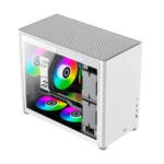 Gabinete Gamer BALAM RUSH Eris Frost GI985 / Micro-ATX / Cristal Templado / No Incluye Ventiladores / USB 3.0, USB-C / Blanco - Image 2
