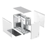 Gabinete Gamer BALAM RUSH Eris Frost GI985 / Micro-ATX / Cristal Templado / No Incluye Ventiladores / USB 3.0, USB-C / Blanco - Image 6