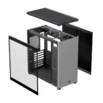Gabinete Gamer BALAM RUSH ERIS SPECIAL GM985 / ATX / Cristal Templado / No Incluye Ventiladores / USB 3.0, USB-C / Gris - Image 5