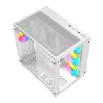 Gabinete Gamer BALAM RUSH Tank Pro GM930 / ATX / Cristal Templado / 4 Ventiladores RGB Incluidos / USB 3.0, USB 2.0 / Blanco - Image 2
